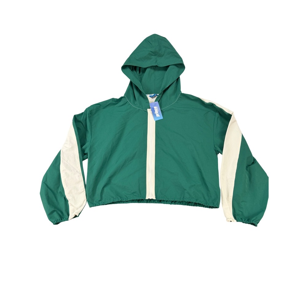 Prince Pickleball Womens Evergreen Cropped Windbreaker Jacket XXL MSRP $40